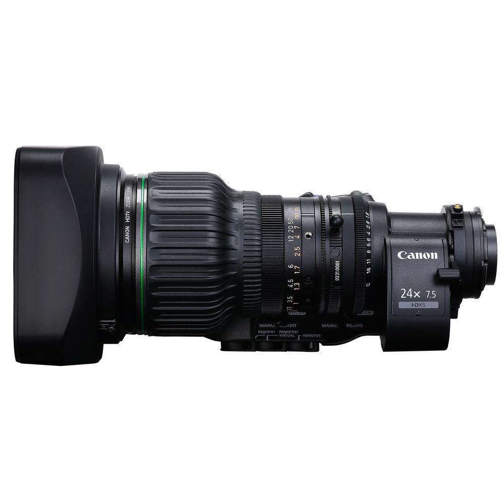 Canon HJ24EX7.5B IASE S 2 3" Hi-Def ENG EFP Zoom Lens with Full Servo Control