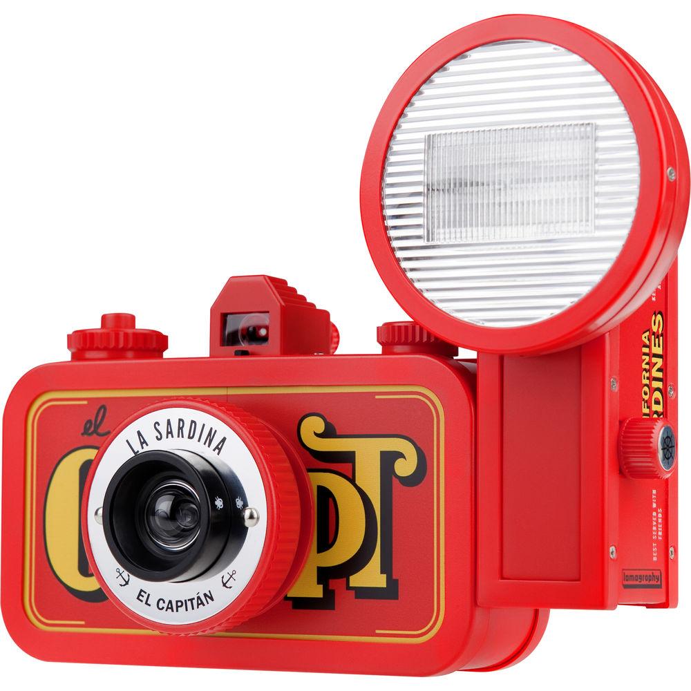 Lomography La Sardina El Capitan Camera with Flash