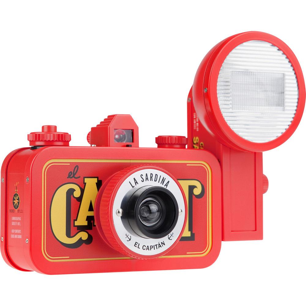 Lomography La Sardina El Capitan Camera with Flash