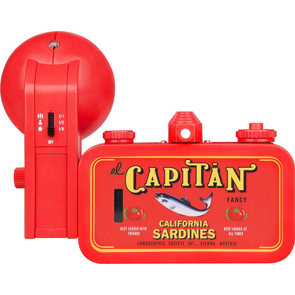 Lomography La Sardina El Capitan Camera with Flash