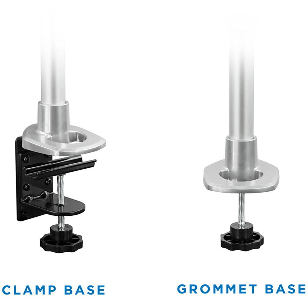 Mount-It! Quick Connect Single Monitor Desk Mount with Spring Arm
