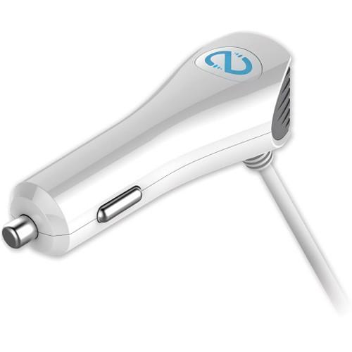 Naztech N420 Wired TRiO Car Charger with Lightning Connector