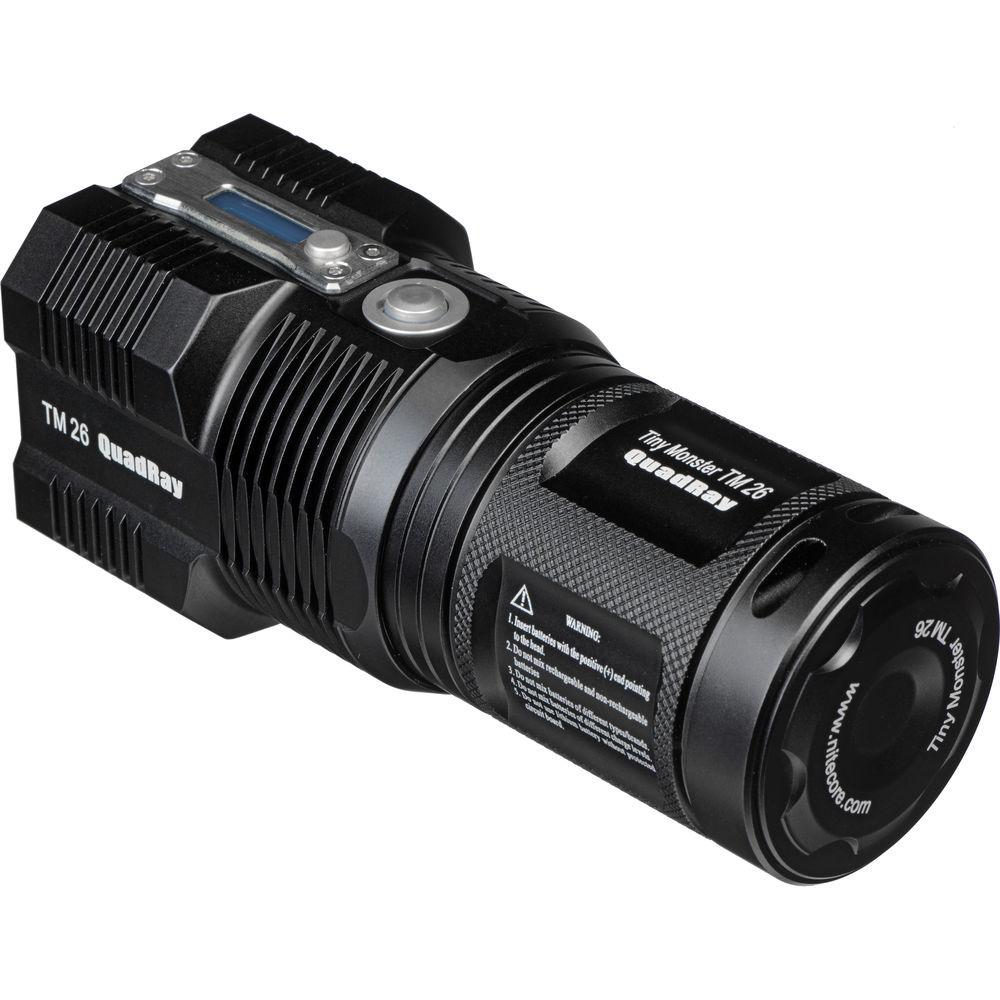 Nitecore TM26 v2 Quadray Rechargeable LED Flashlight