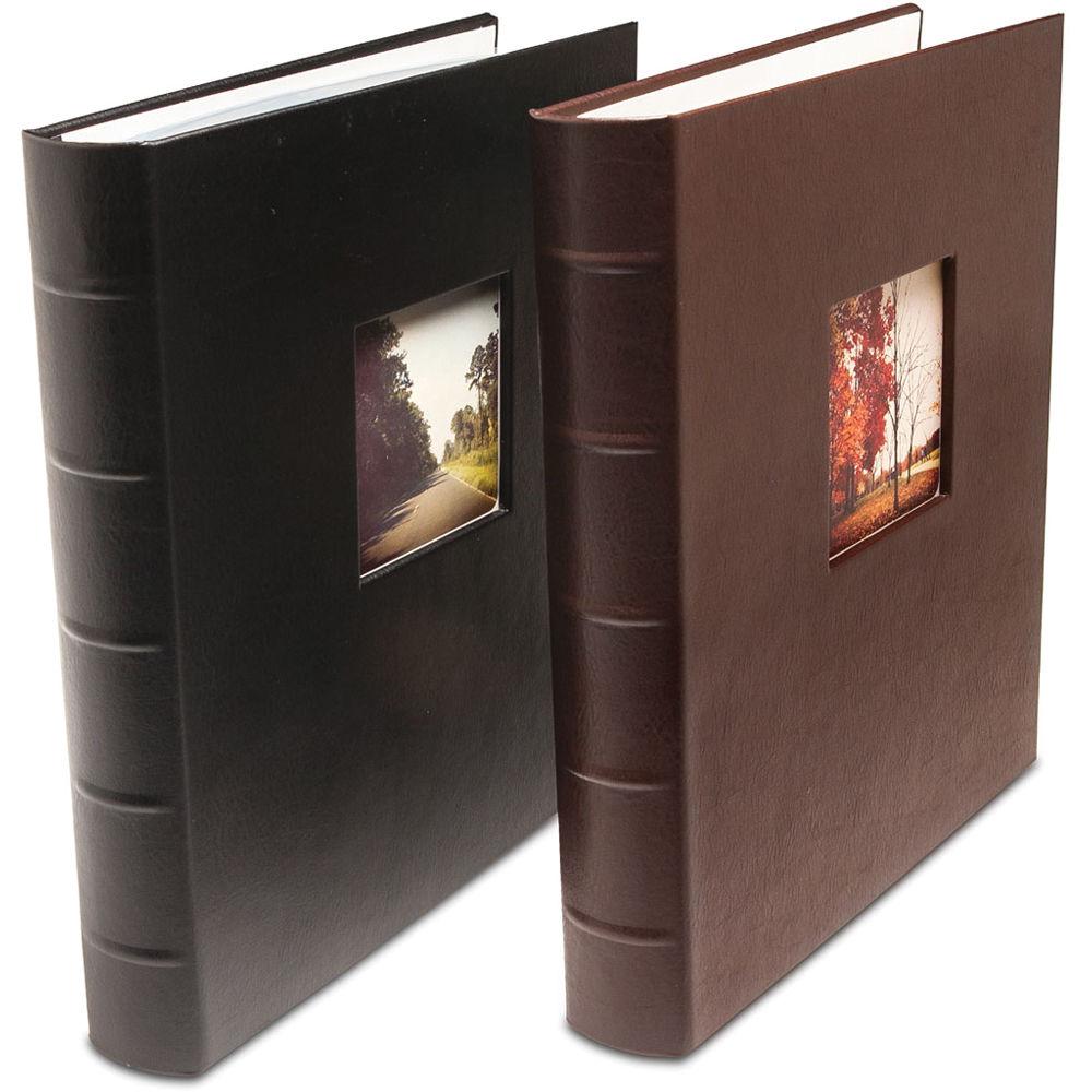 Print File Gallery Leather Presentation S-Series Album with Window