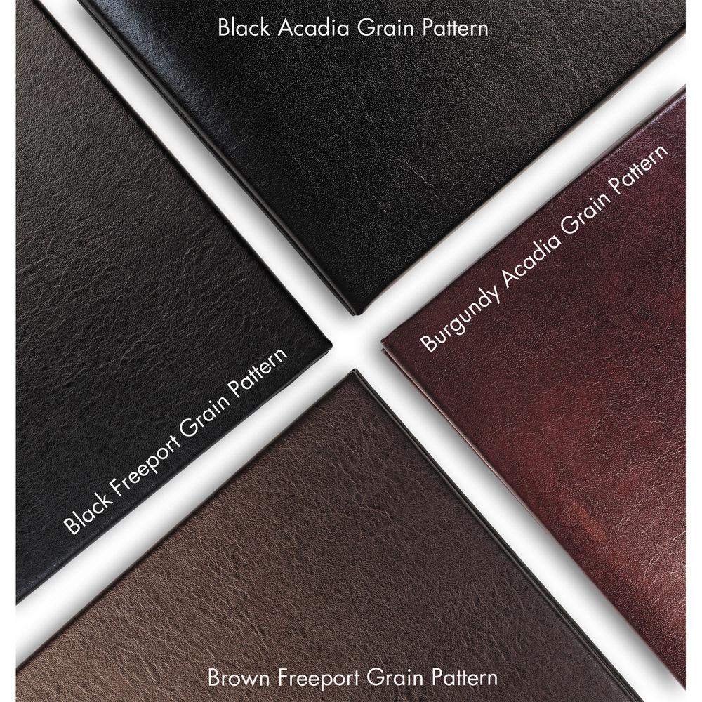 Print File Gallery Leather Presentation S-Series Album with Window