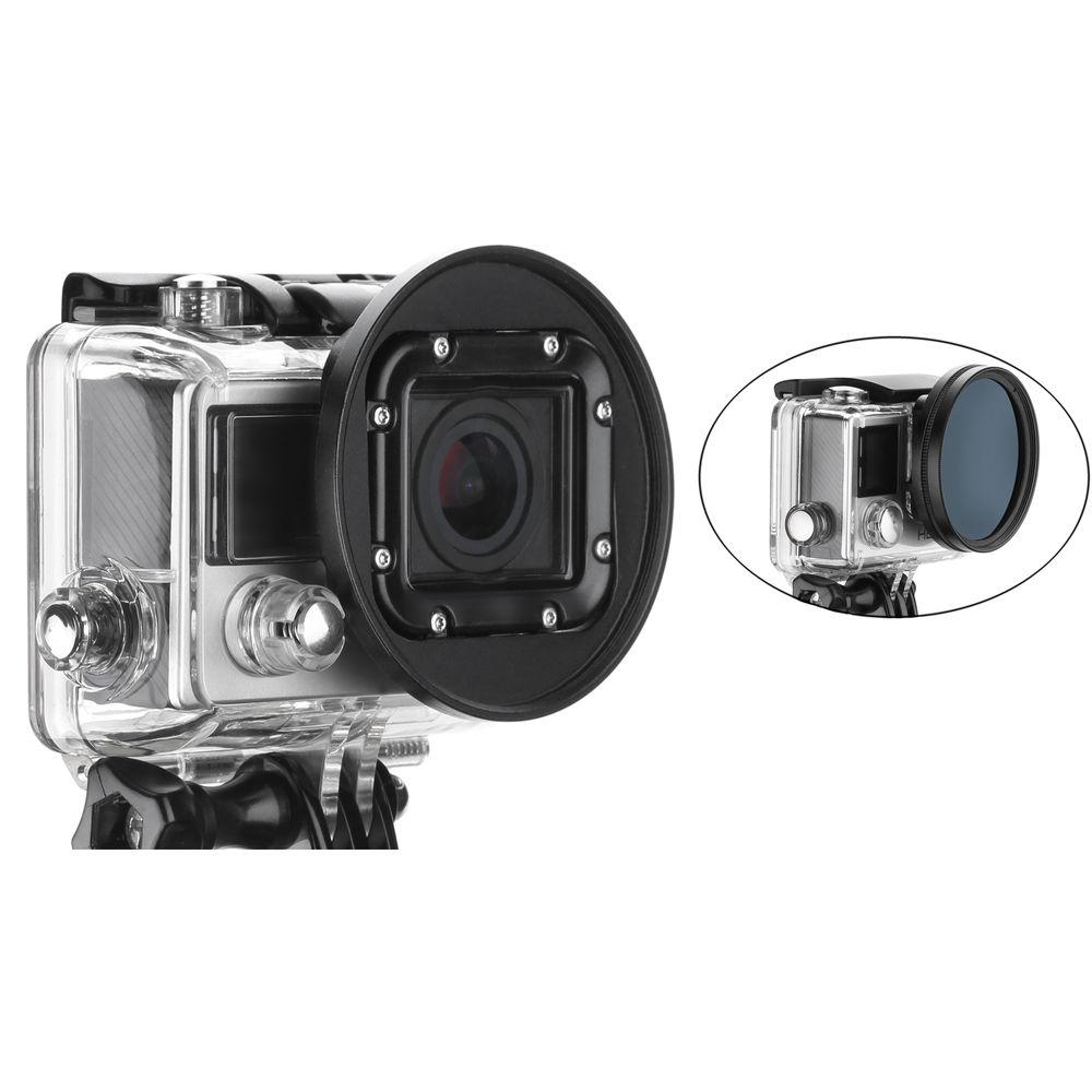 Revo 58mm Filter Mount for GoPro HERO3 HERO4 Dive Housing