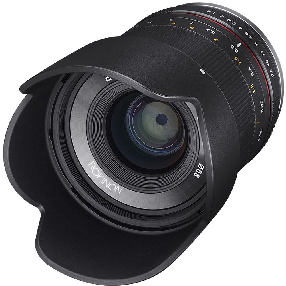 Rokinon 21mm f 1.4 Lens for Canon EF-M