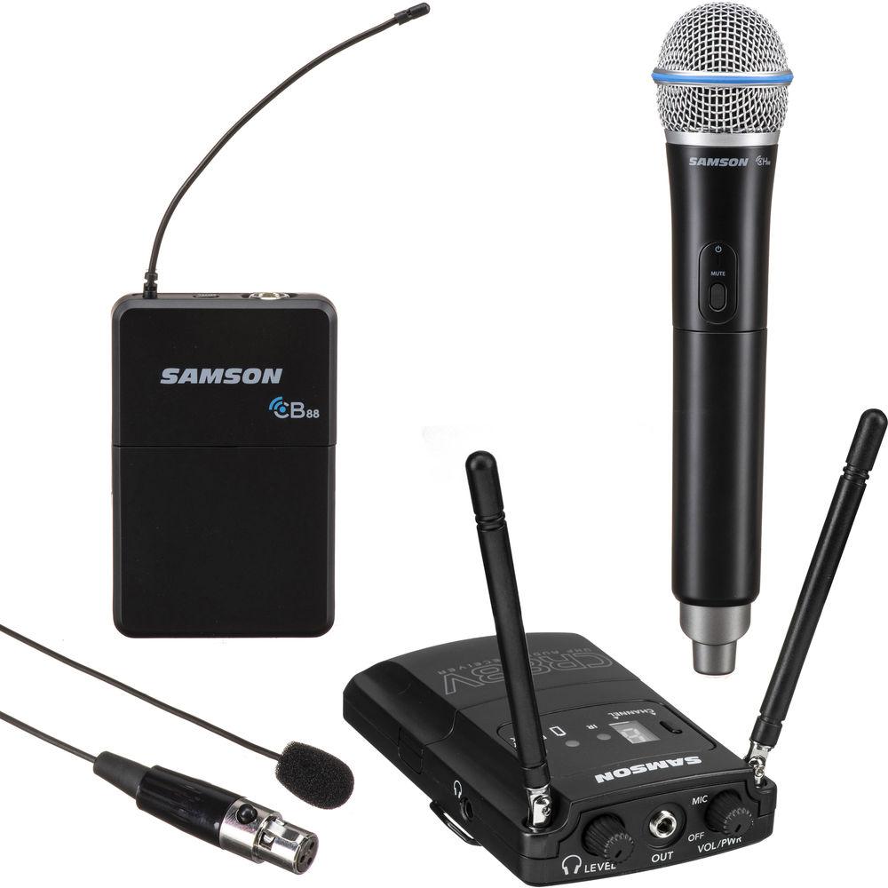 Samson Concert 88 Camera Combo UHF Wireless System