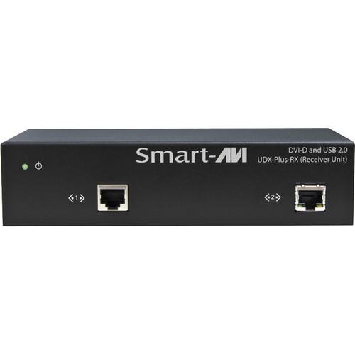 Smart-AVI UDX-PRXS DVI-D and USB 2.0 Extender Receiver over Two CAT5 Cables