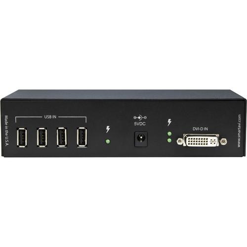 Smart-AVI UDX-PRXS DVI-D and USB 2.0 Extender Receiver over Two CAT5 Cables