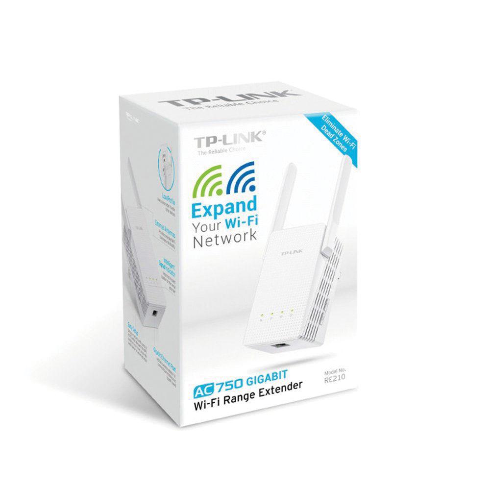 TP-Link RE210 AC750 Wi-Fi Range Extender, TP-Link, RE210, AC750, Wi-Fi, Range, Extender