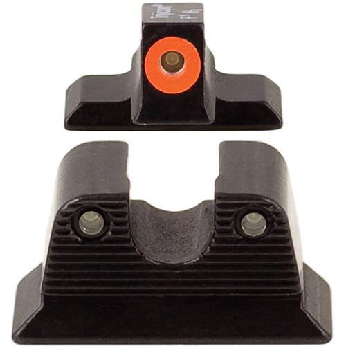 Trijicon BE110O Beretta PX4 HD Night Sight Set with Orange Front Outline