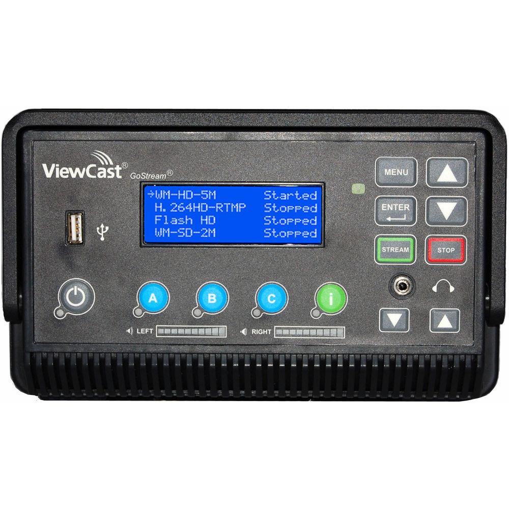 ViewCast Niagara GoStream H Streaming Media Encoder System with Solid State Drive, ViewCast, Niagara, GoStream, H, Streaming, Media, Encoder, System, with, Solid, State, Drive
