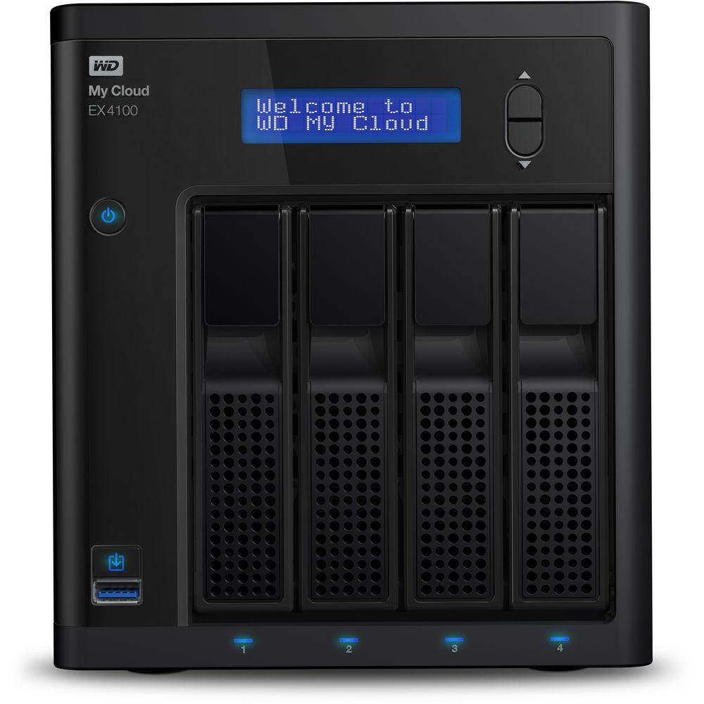 WD My Cloud Expert Series EX4100 16TB 4-Bay NAS Server