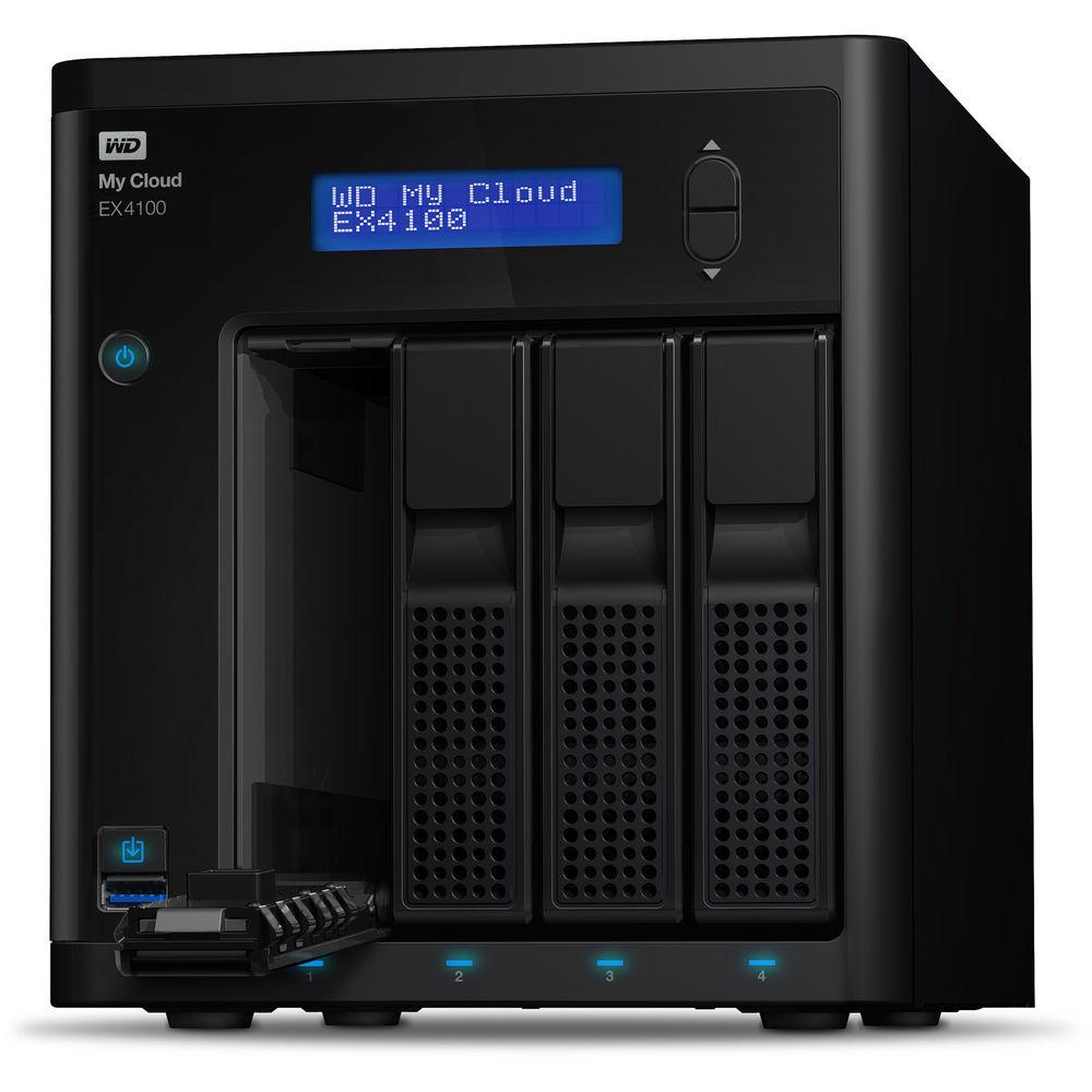 WD My Cloud Expert Series EX4100 24TB 4-Bay NAS Server