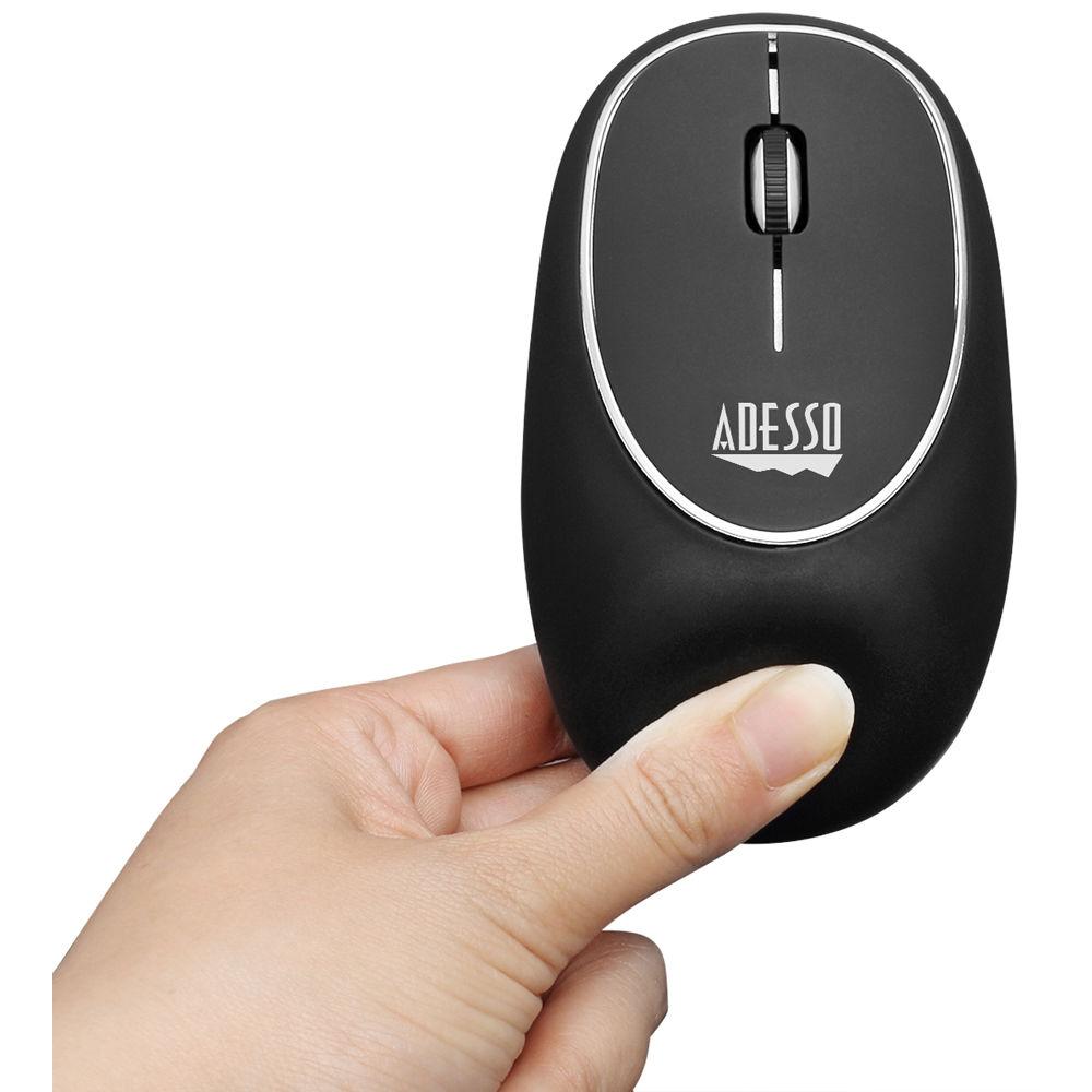 Adesso iMouse E60B Wireless Anti-Stress Gel Mouse, Adesso, iMouse, E60B, Wireless, Anti-Stress, Gel, Mouse
