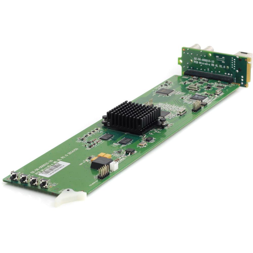 Apantac Simple Compact Video Quad Splitter Card and Rear Module Set for openGear 3.0 Frame