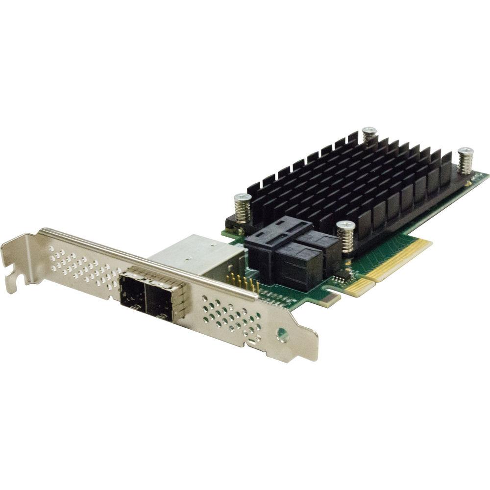 ATTO Technology ExpressSAS H1288 12 Gb s SAS SATA to PCIe 3.0 Host Bus Adapter