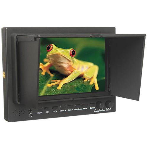FeelWorld 7" IPS Lightweight 3G-SDI HDMI Field Monitor with Peaking & Sunshade