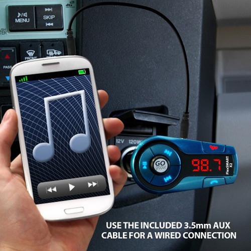 GOgroove FlexSMART X2 Mini Bluetooth FM Transmitter
