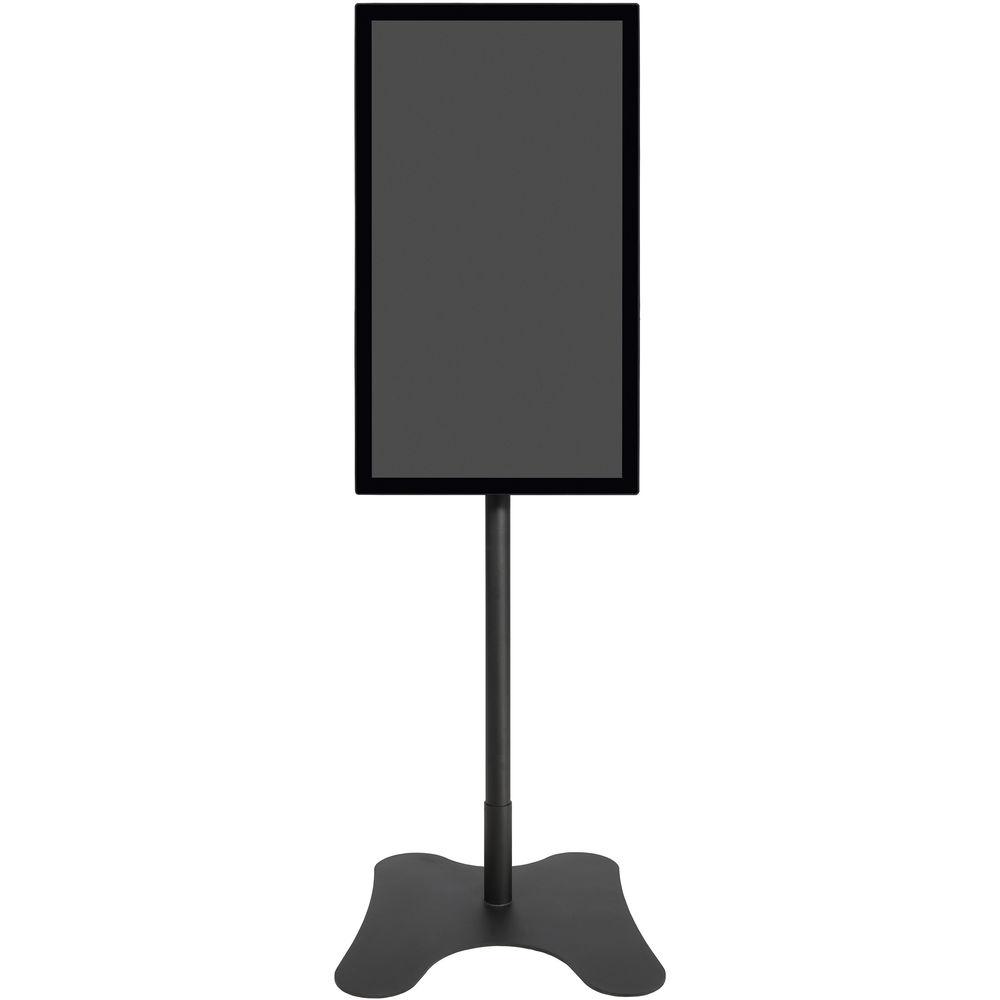 InFocus Height Adjustable Floor Stand for 40" DigiEasel & Select Small Thin Displays
