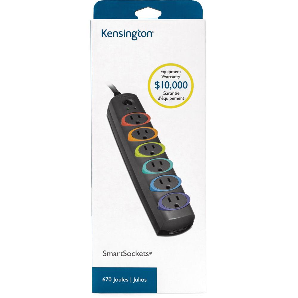 Kensington SmartSockets Basic 6-Outlet Surge Protector