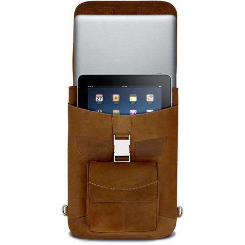 MacCase Premium Leather Flight Jacket with Backpack Straps for MacBook Air 11"