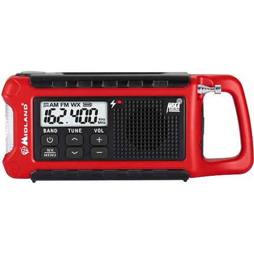Midland E Ready ER210 Emergency Crank Weather Alert Radio