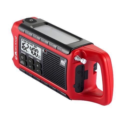 Midland E Ready ER210 Emergency Crank Weather Alert Radio