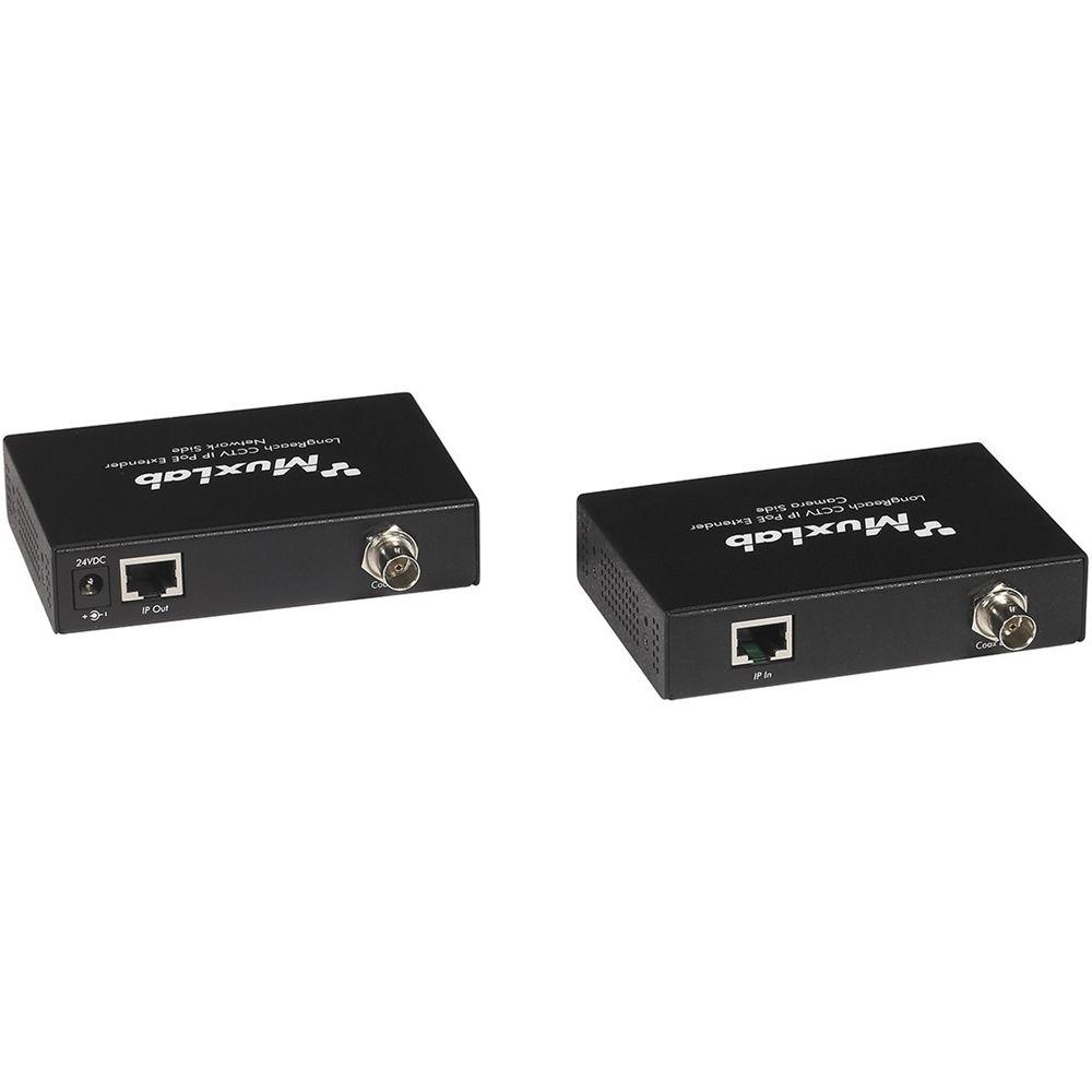 MuxLab LongReach CCTV IP PoE Extender Kit