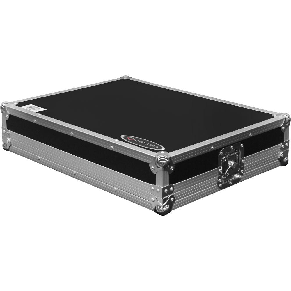 Odyssey Innovative Designs Flight Zone Low Profile Case with Shallow Bottom Reverse Lid for Traktor Kontrol S8 DJ Controller