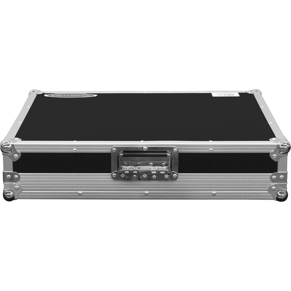 Odyssey Innovative Designs Flight Zone Low Profile Case with Shallow Bottom Reverse Lid for Traktor Kontrol S8 DJ Controller