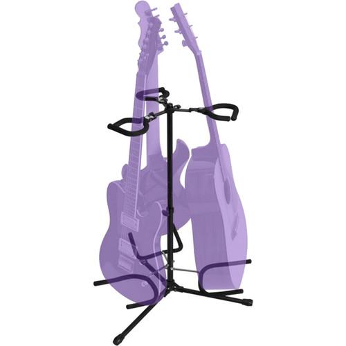 On-Stage GS7353B-B Tri Flip-It Guitar Stand for Guitar Bass Banjo