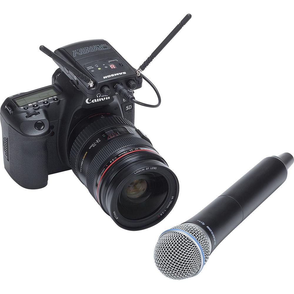 Samson Concert 88 Camera Handheld UHF Wireless System
