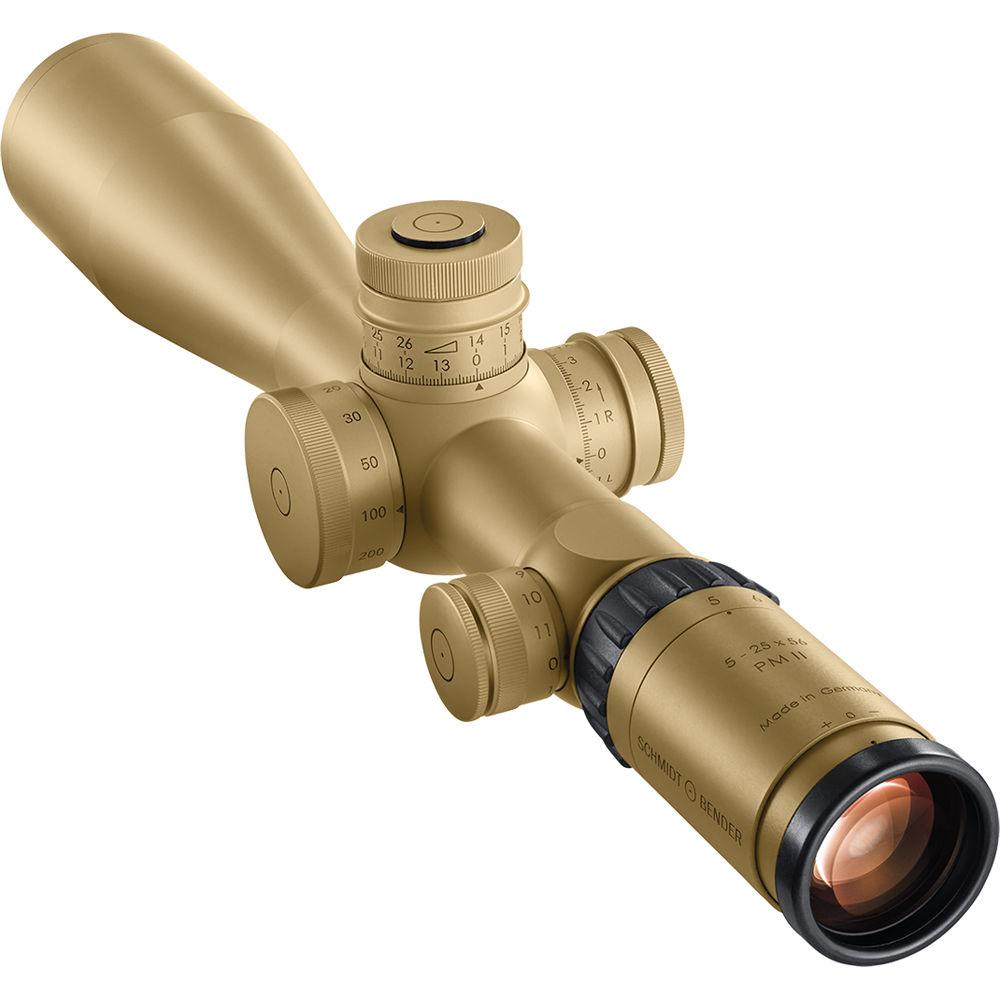 Schmidt & Bender 5-25x56 PM II LP MTC LT Riflescope