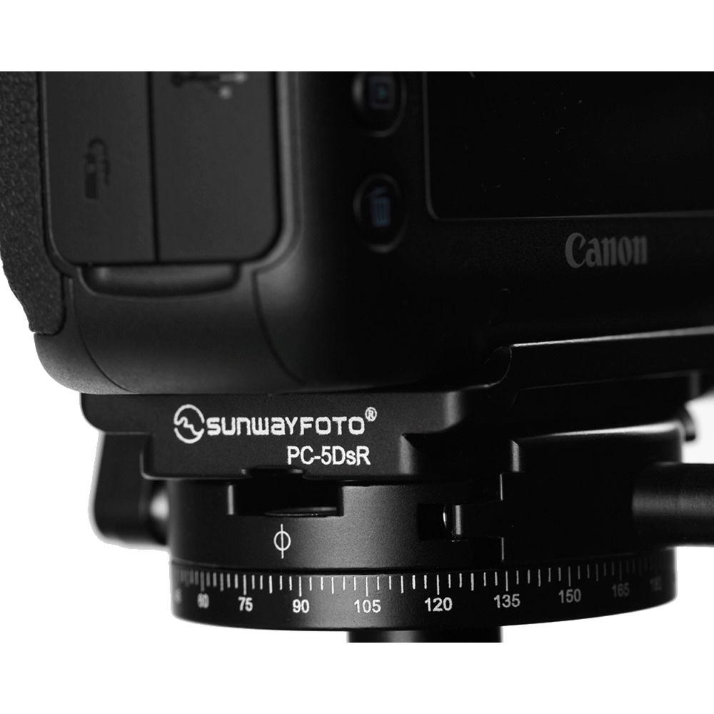 Sunwayfoto Quick Release Plate for Canon 5DS and 5DS R Cameras