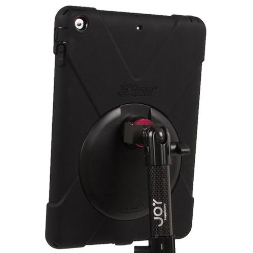 The Joy Factory MagConnect Carbon Fiber Seat Bolt Mount with aXtion Bold M-Series Case for iPad mini 1 2 3