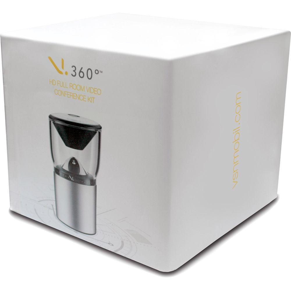 VSN Mobil V.360 HD Full Room Panoramic VR Video Conference Kit