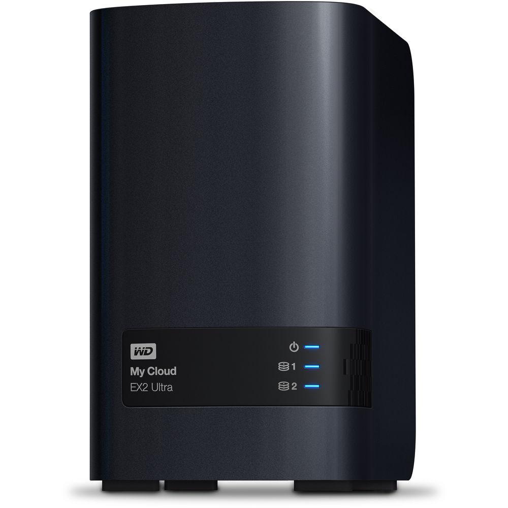 WD 8TB My Cloud EX2 Ultra 2-Bay Personal Cloud Storage Server