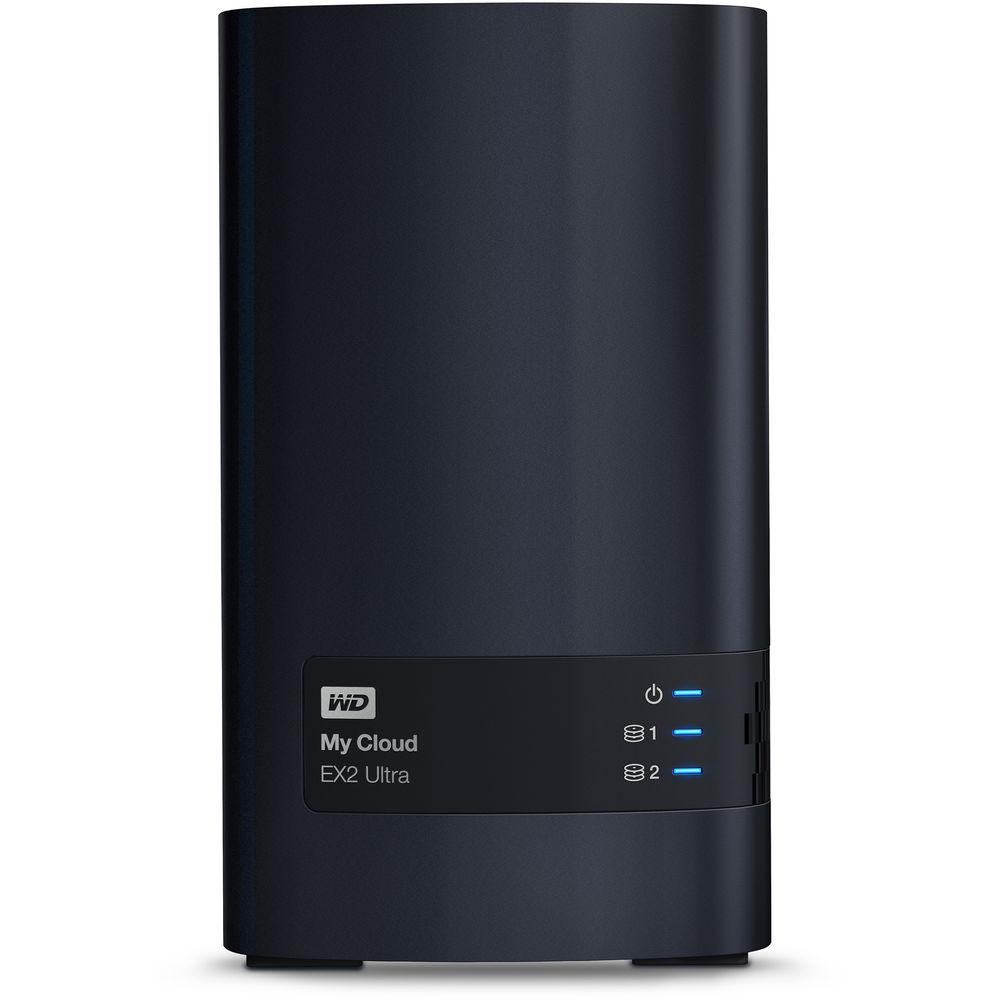 WD 8TB My Cloud EX2 Ultra 2-Bay Personal Cloud Storage Server