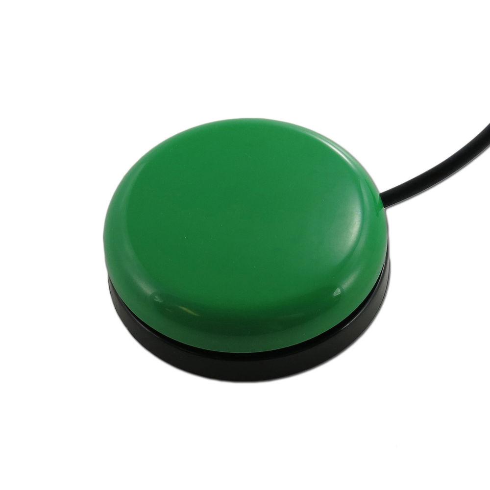 X-keys USB 12 Switch Interface with Red and Green Orby Button, X-keys, USB, 12, Switch, Interface, with, Red, Green, Orby, Button