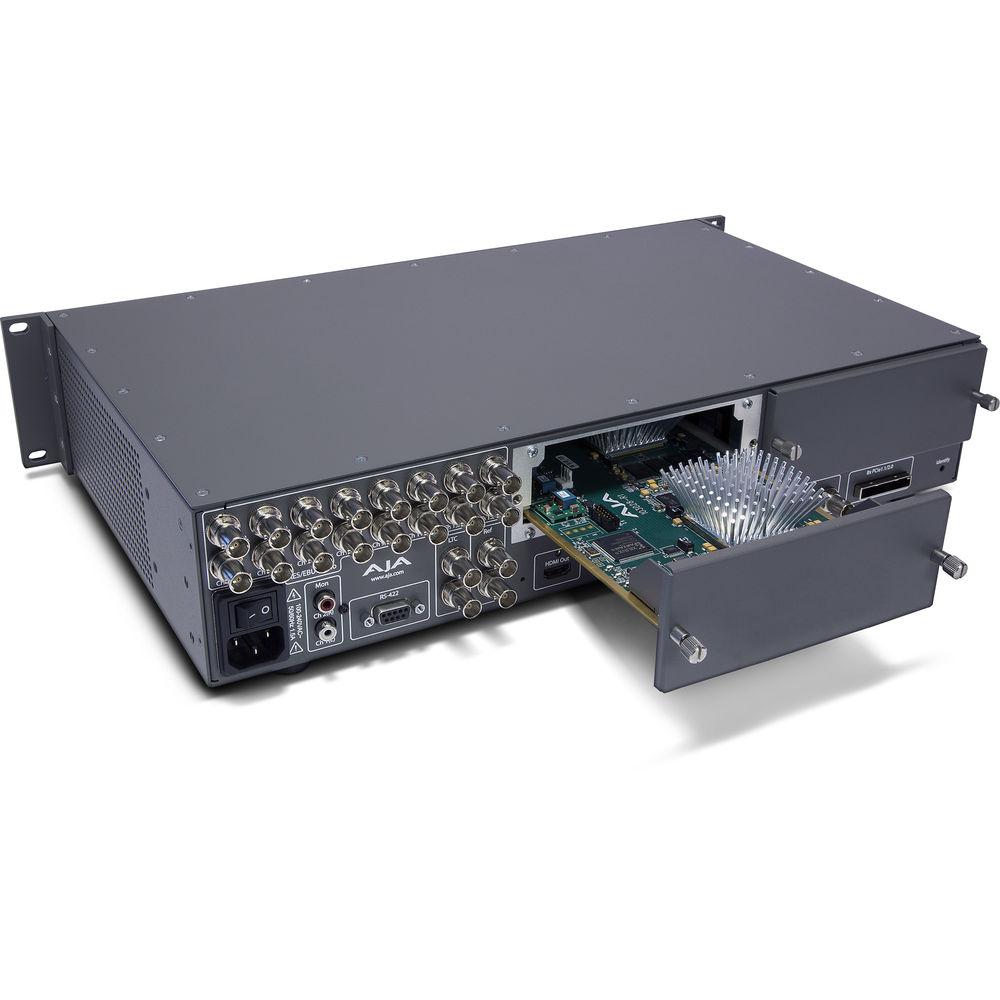 AJA Corvid Ultra External 2RU Chassis Video Processor with One TruScale Card