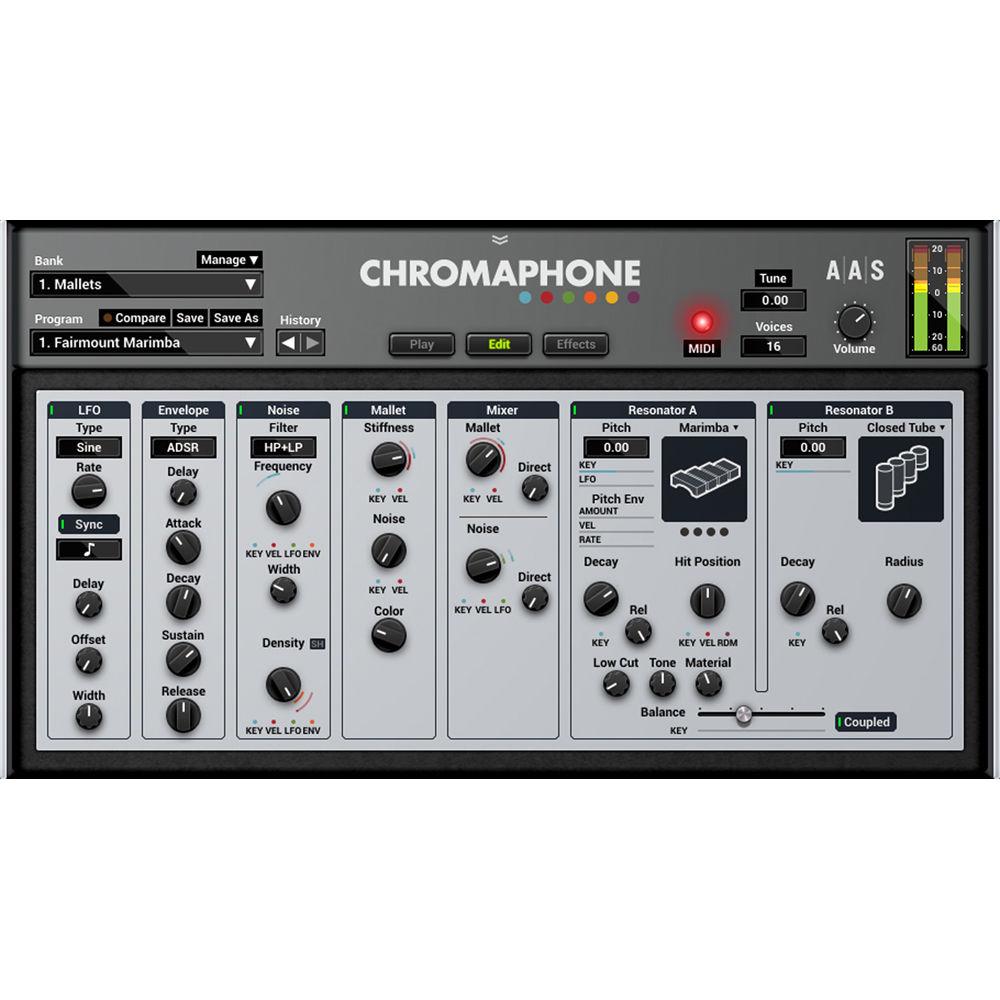Applied Acoustics Systems Chromaphone 2 - Acoustic Object Synthesizer