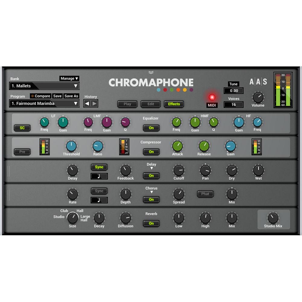 Applied Acoustics Systems Chromaphone 2 - Acoustic Object Synthesizer