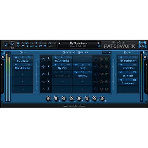 Blue Cat Audio PatchWork Virtual Patchbay for Audio Plug-Ins
