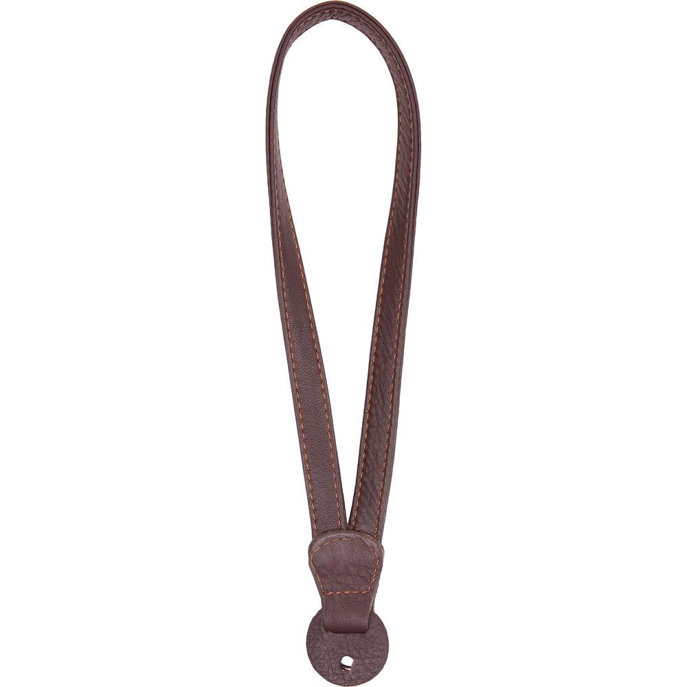 Cecilia Gallery Leather Camera Wrist Strap with Ring Tether