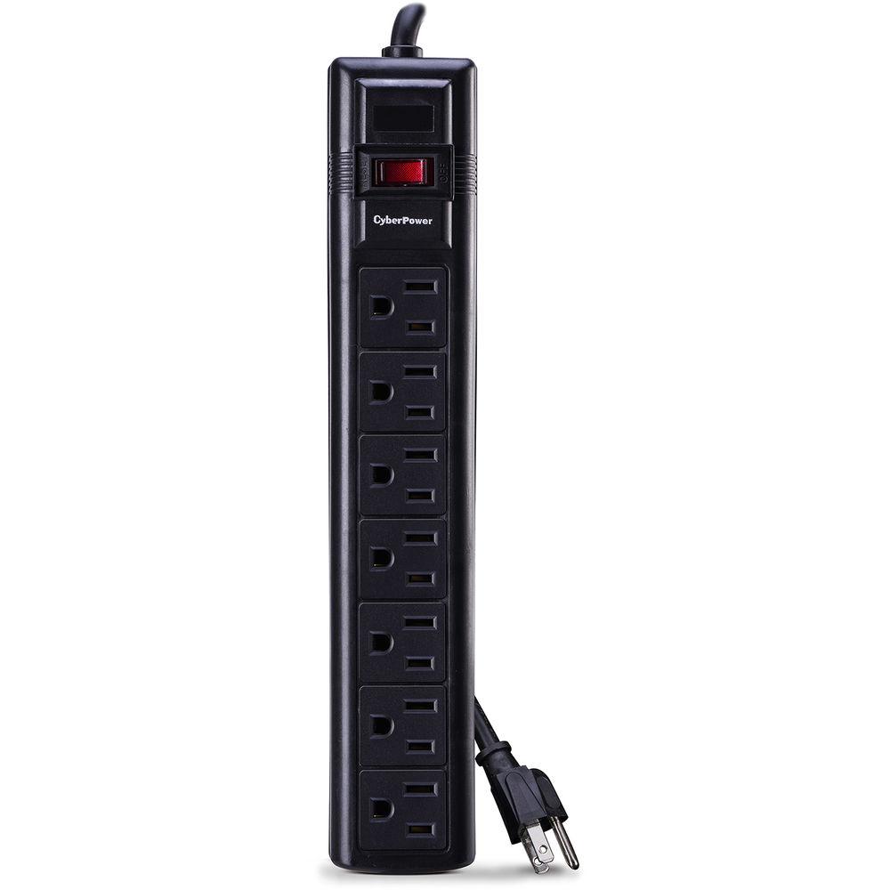 CyberPower CSB7012 7-Outlet Essential Series Surge Protector