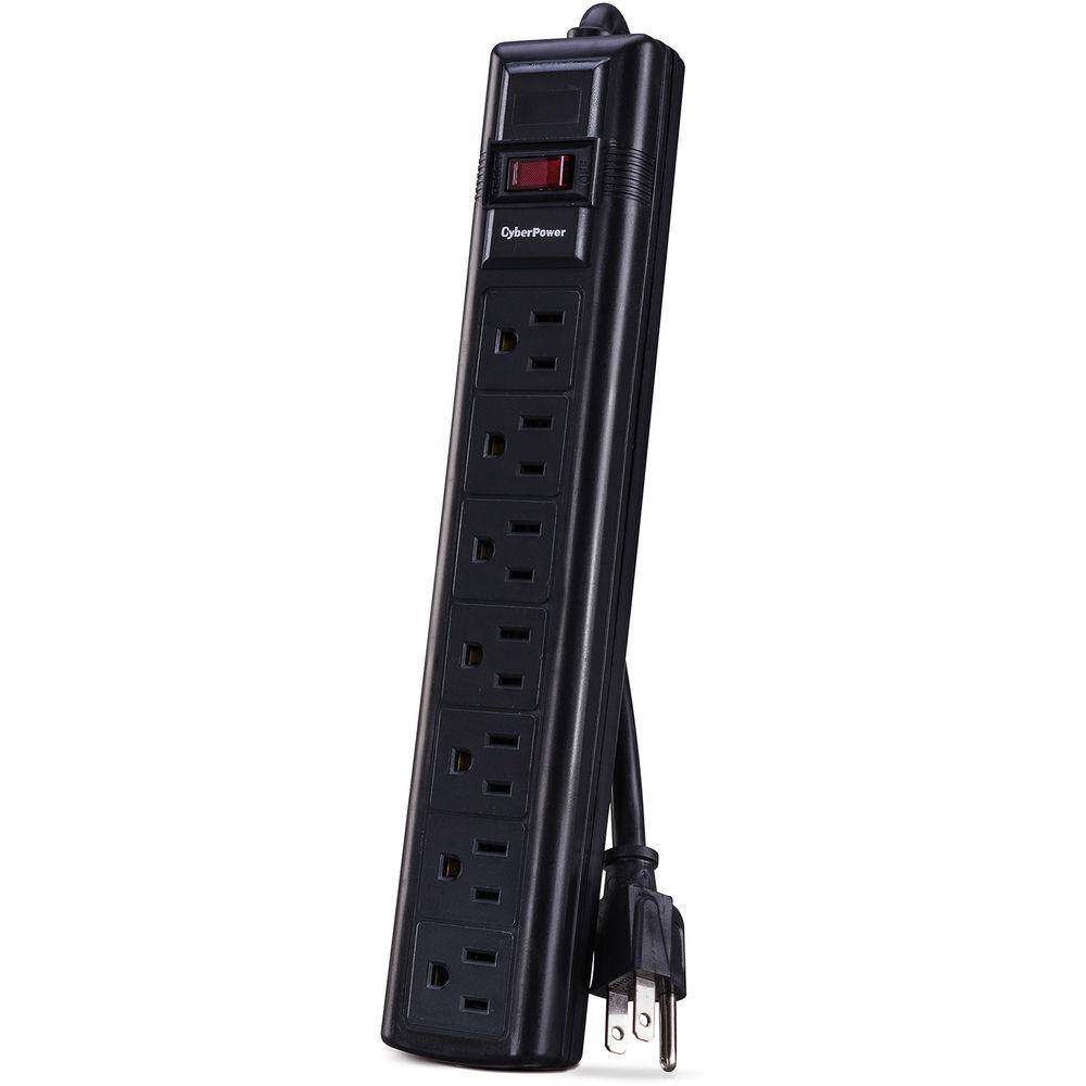 CyberPower CSB7012 7-Outlet Essential Series Surge Protector