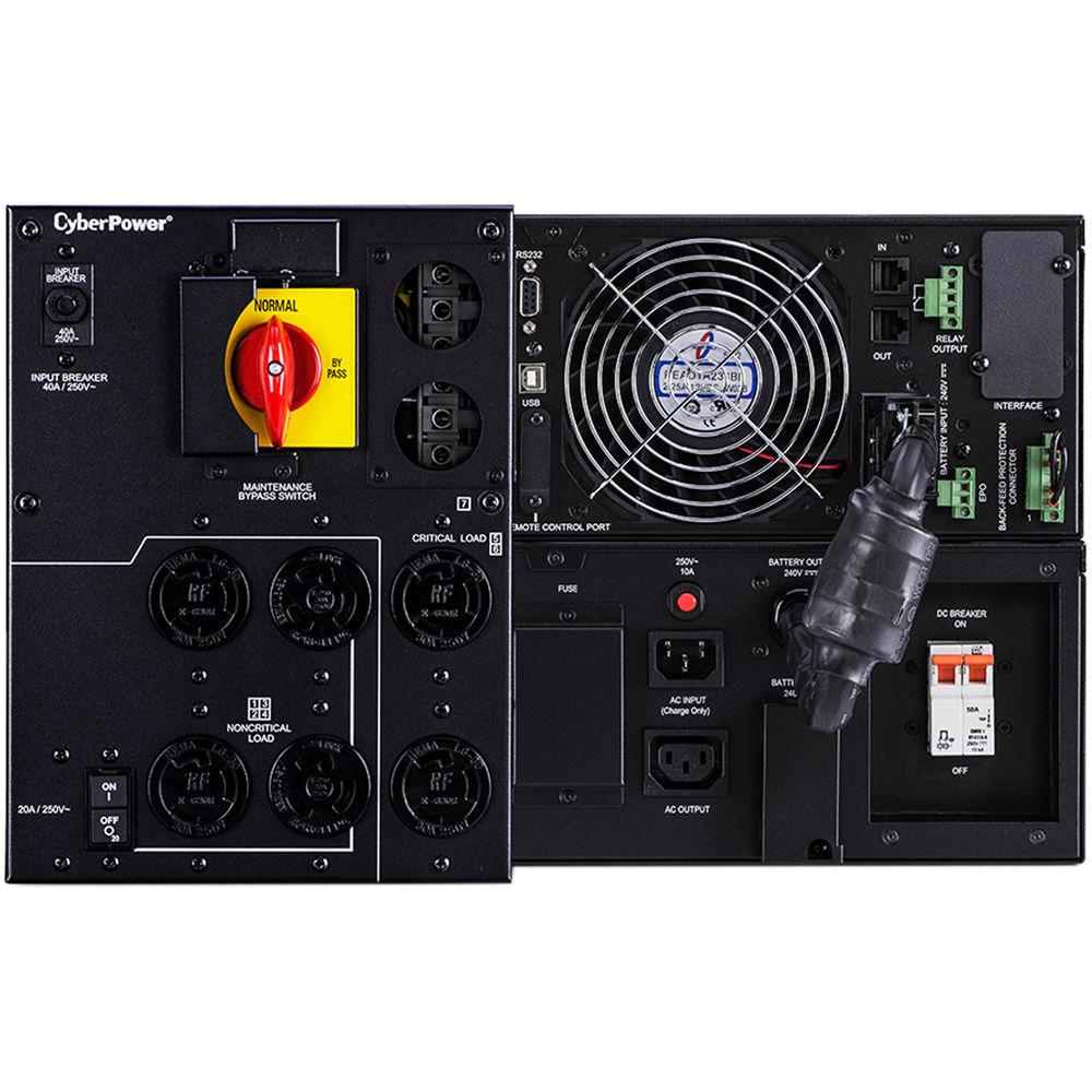 CyberPower Smart App Online Series 6 RU Sine Wave Double-Conversion UPS