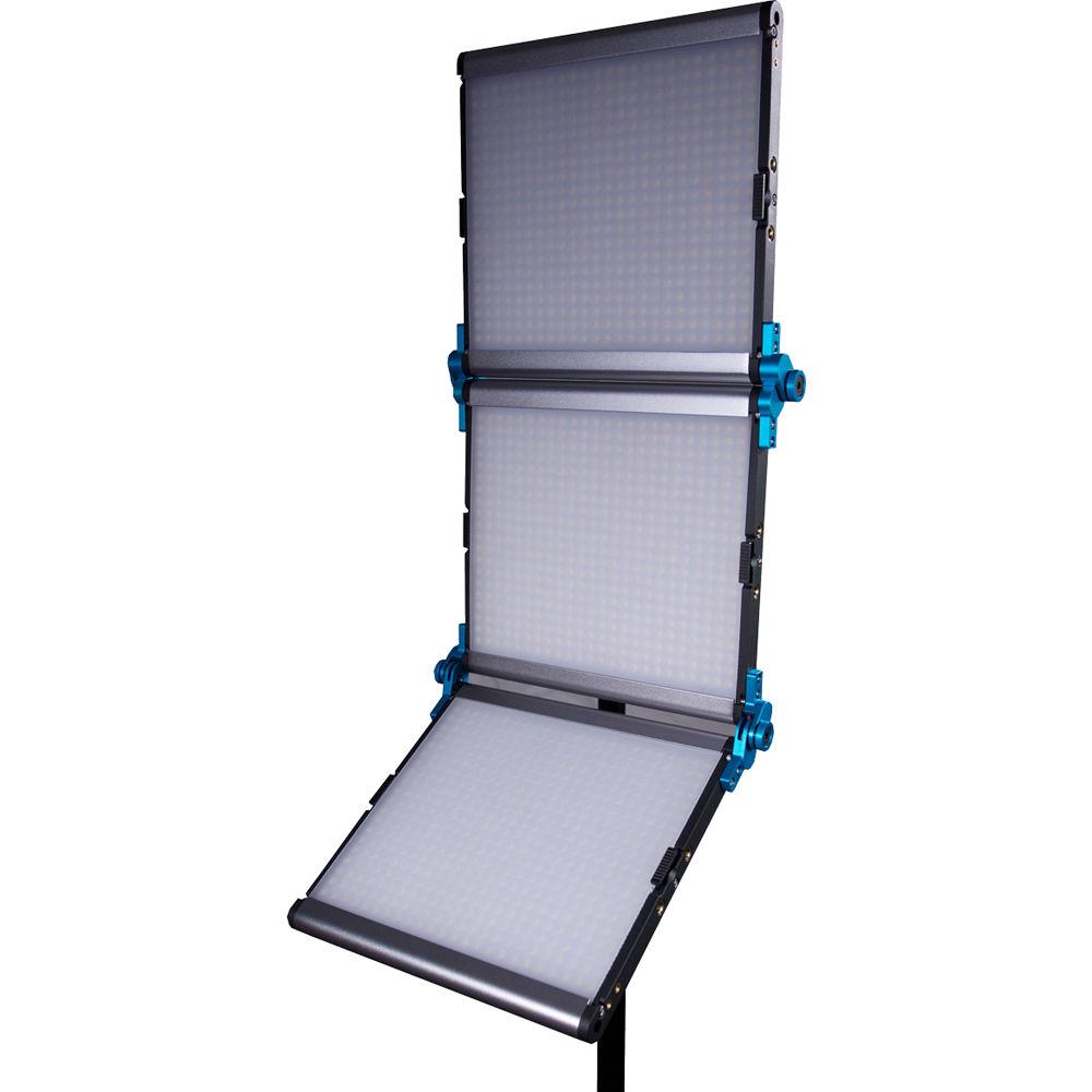 Dracast Silver Series LED1500 Daylight Foldable Panel with V-Mount Battery Plate